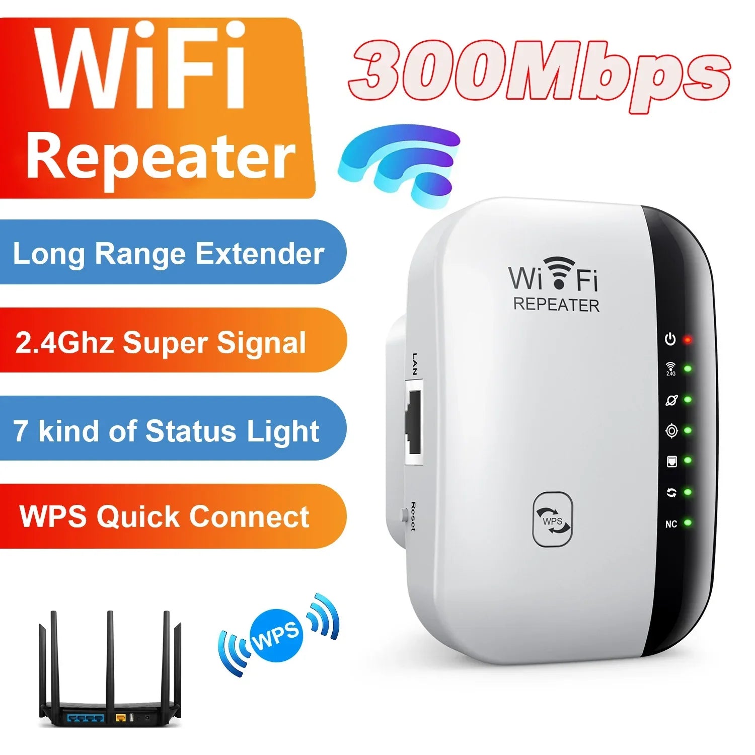 Amplificador WiFi Potente