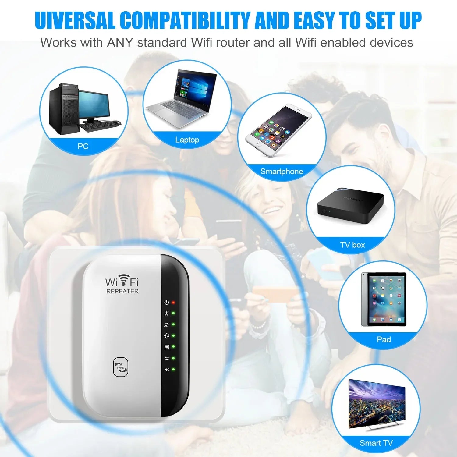 Amplificador WiFi Potente